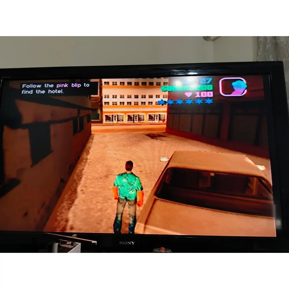 GTA Vice City PS2 Disc Only Rockstar Open World Tested